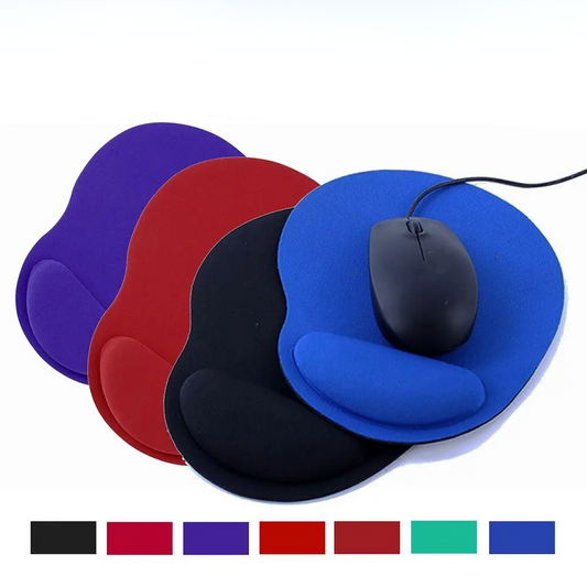 Tapis de souris ergonomique uni